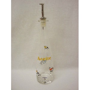 ACEITERA 575ML CRISTAL VACA