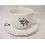 TAZA Y PLATO JUMBO 450ML VACA