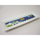 BANDEJA BAÑO ALARGADA AMAPOLA AZUL