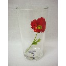 VASO PRISMA 260ML AMAPOLA ROJA CUBIERTA