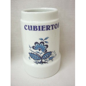 CUBERTERO SIN CUBIERTOS FLOR POLACA