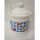 BOTE REDONDO CUCHARA FLOR VICHY AZUL