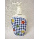 DOSIFICADOR PLANO FLOR VICHY AZUL