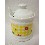 BOTE REDONDO CUCHARA FLOR VICHY AMARILLO