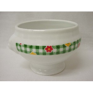 BOWL SOPERA 450ML FLOR VICHY VERDE