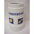 CUBERTERO SIN CUBIERTOS ASTROS AZUL