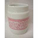 VASO BAÑO BORDE TOALLA ROSA