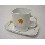 TAZA PLATO RECTA 230ML DALIA AMARILLA