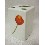 VASO CEPILLOS MING TULIPAN ROJO