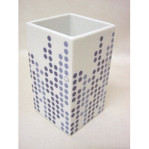 VASO BAÑO MING POMPAS AZULES