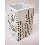 VASO BAÑO MING POMPAS GRISES